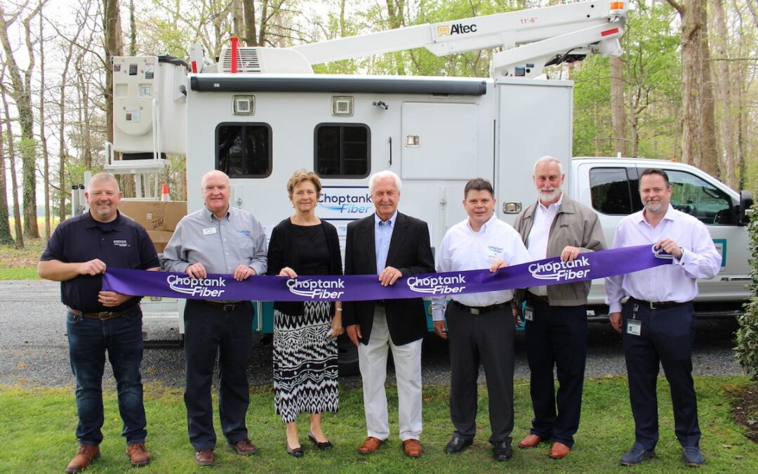 Choptank Fiber Connects its First Customer